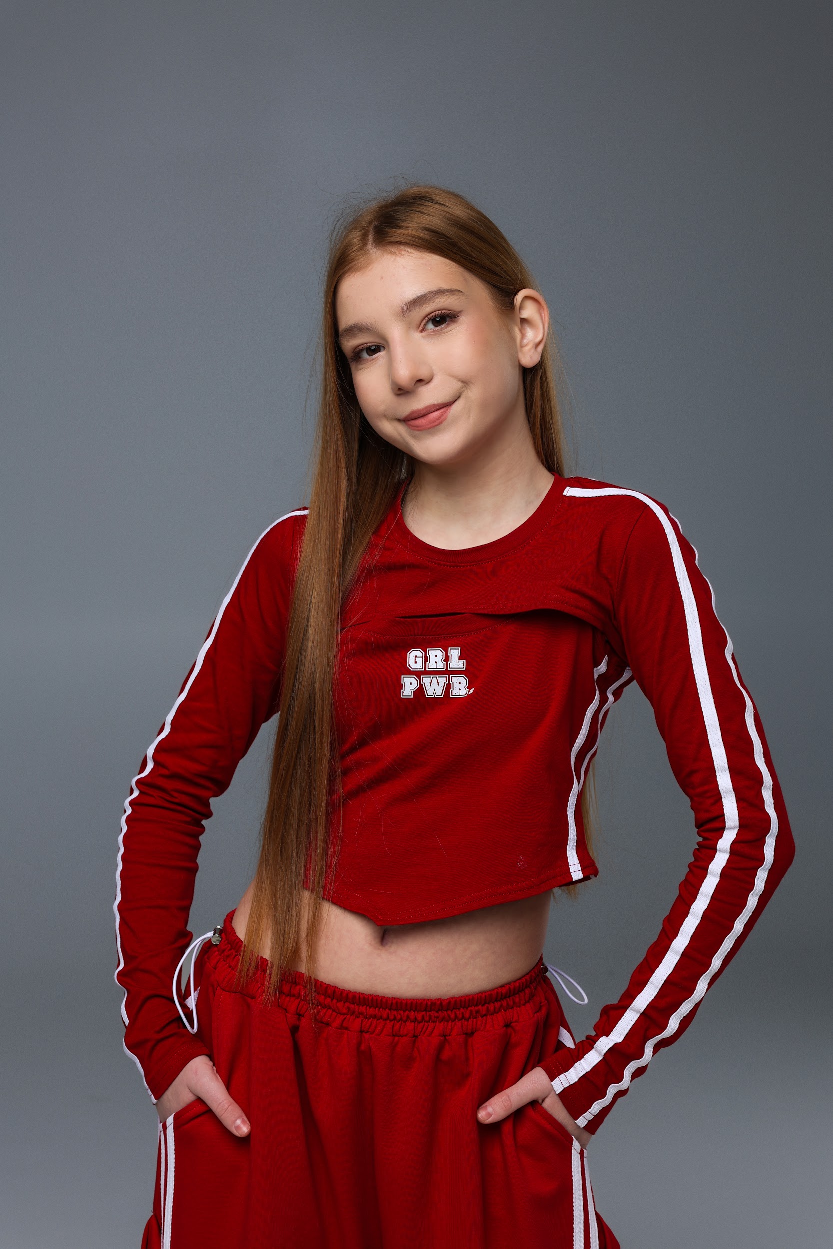 Костюм зі штанами карго CHU STAGE CHICA червоний - Зображення 6